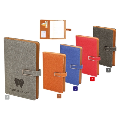 Termo Deri Çantalı Defter 14.5 X 23